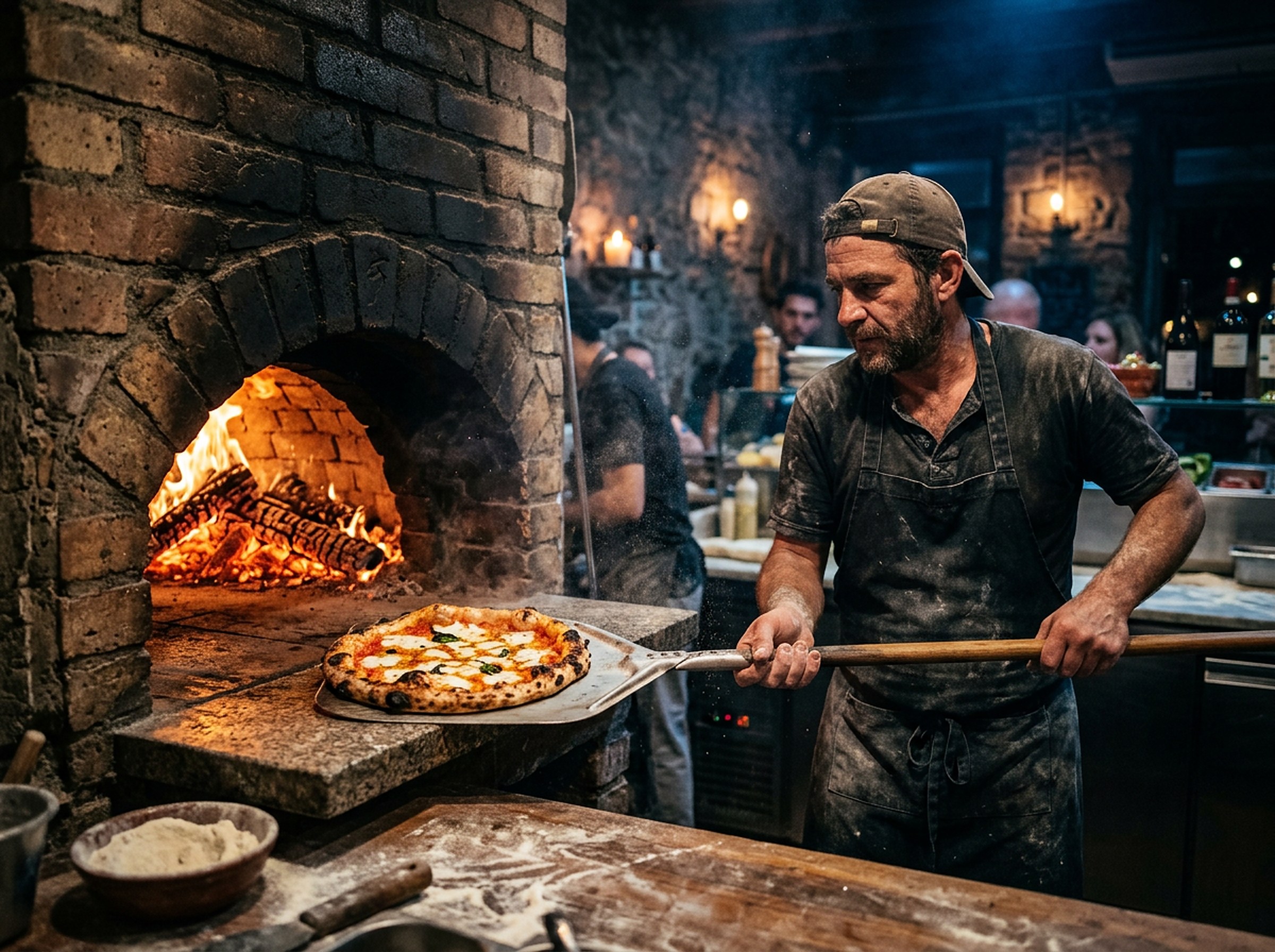 Pizzaria em operação